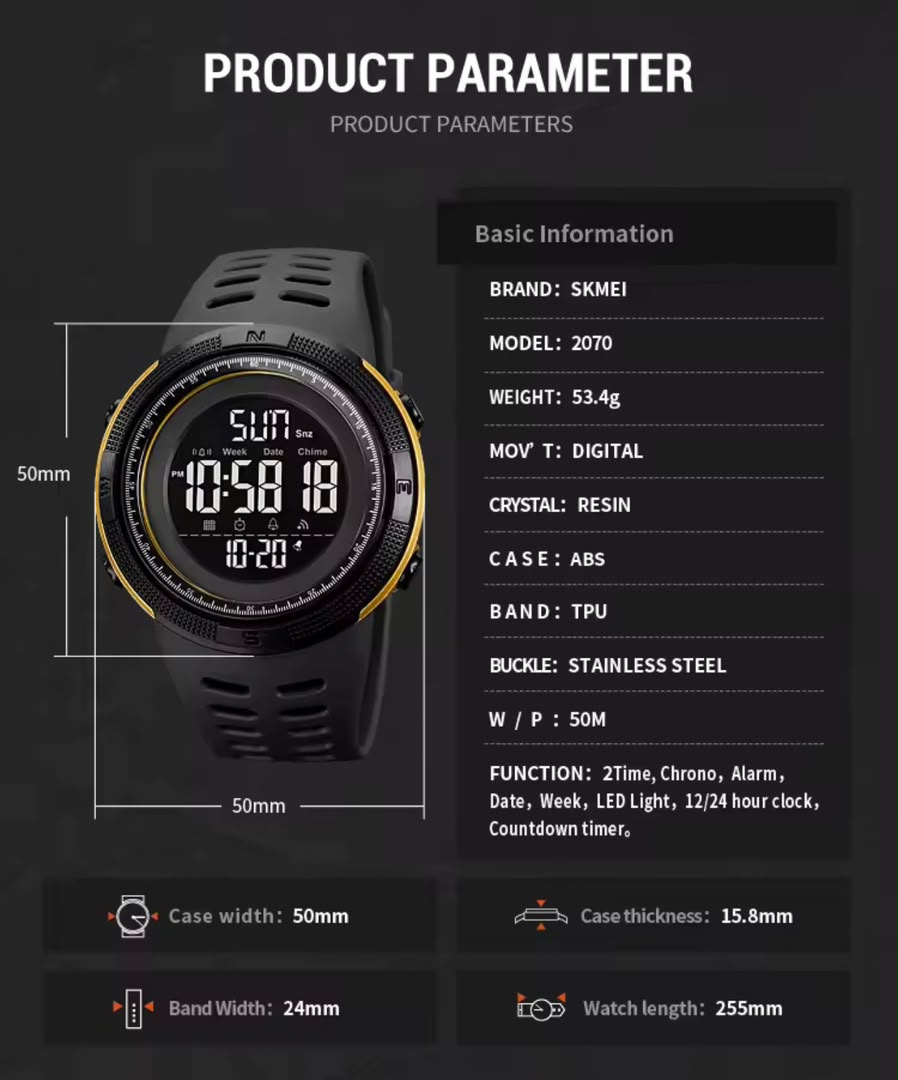 Reloj Skmei 2070
