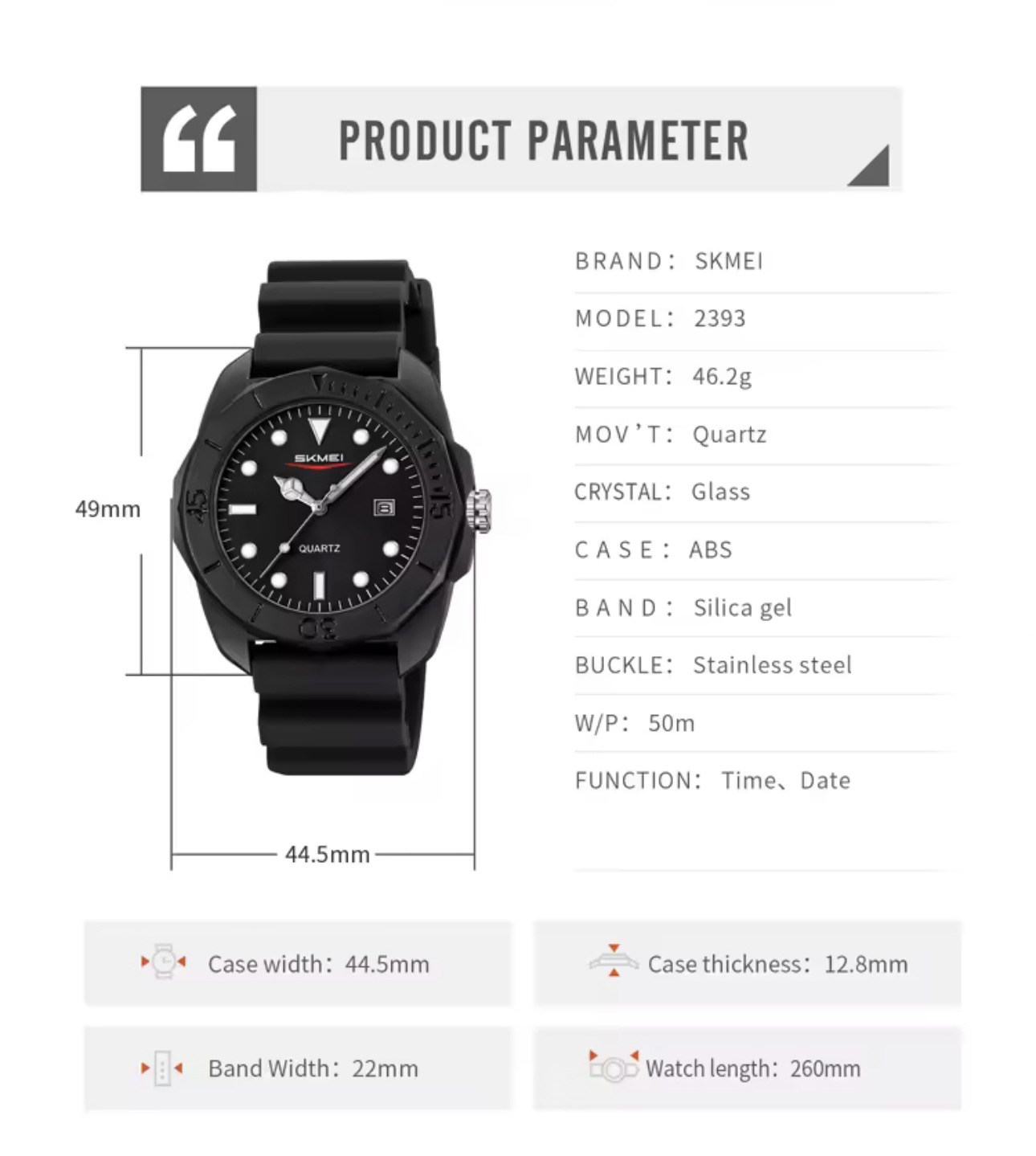 Reloj Skmei 2393