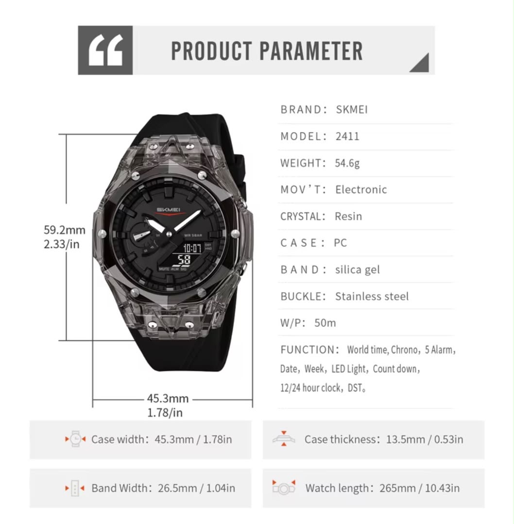 Reloj Skmei 2411