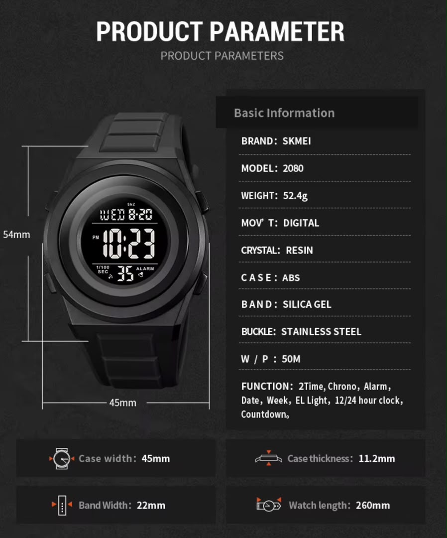 Reloj Skmei 2080