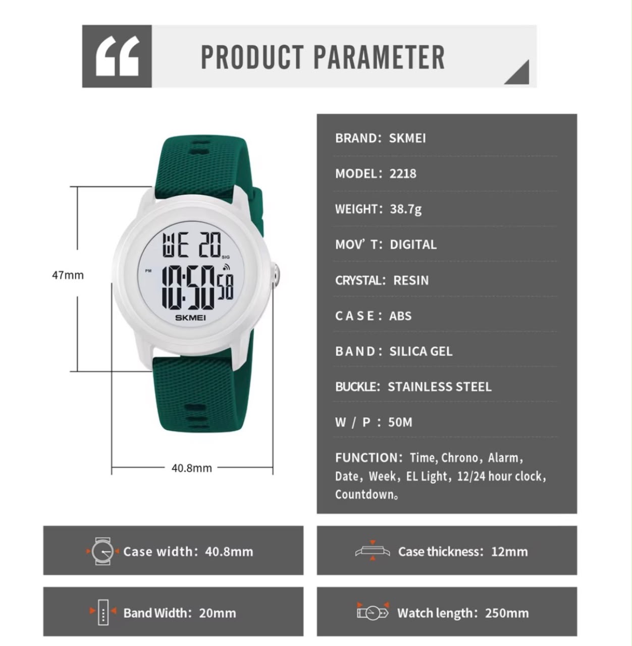 Reloj Skmei 2218