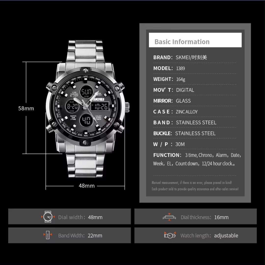 Reloj Skmei 1389
