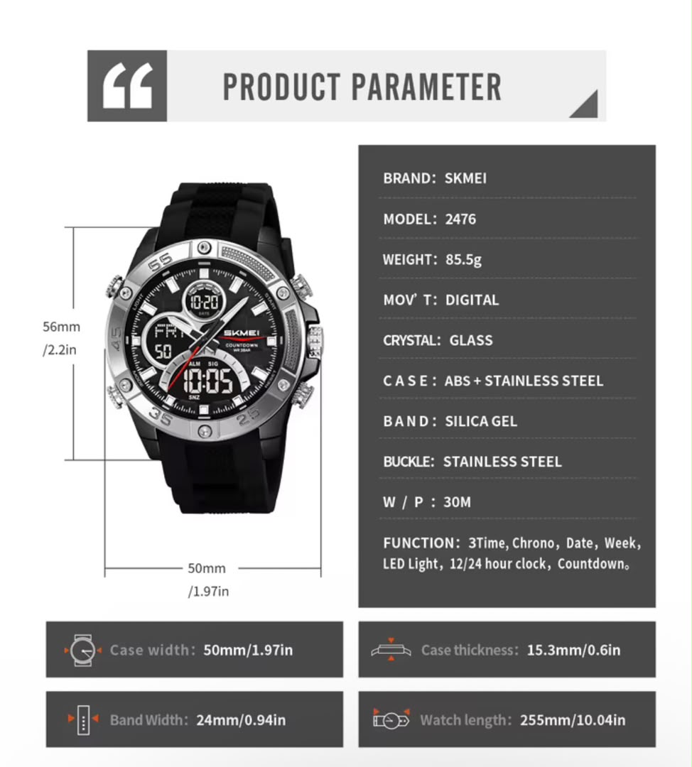 Reloj Skmei 2476